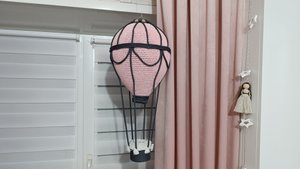 воздушный шар вязаный крючком.