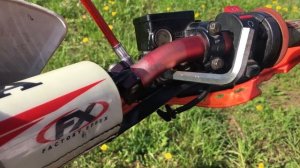 Как прокачать тормоза Honda XR. замена тормозного шланга