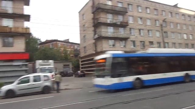 Троллейбус Санкт-Петербурга 9-466: ВМЗ-5298.01 "Авангард" б.5348 по №13 (01.08.19) смотреть онлайн