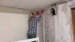 Успела К Новому Году / Закупка Продуктов / Ремонт В Старом Доме /Переделка Комнаты Для Саши