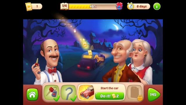 Homescapes walkthrough Spooky story Chapter 1 level 140-150