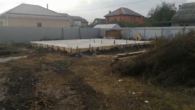 Фундамент для дома. Ростовское шоссе г.Краснодар