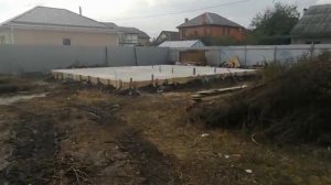 Фундамент для дома. Ростовское шоссе г.Краснодар