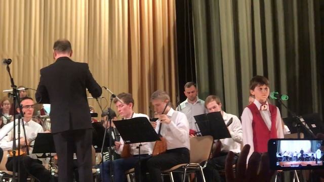 Детские песни. Веселый ветер. Большой детский хор имени Попова.