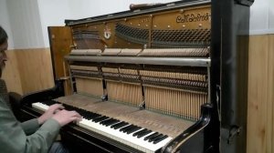 Пианино Schroder из императорского двора 110 лет