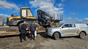 Форвардер Ponsse Buffalo для клиента из Нефтеюганска.