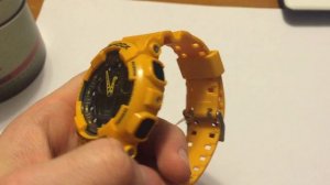 Обзор CASIO G SHOCK GA-100A-9AER, дизайн, настройка (Review)