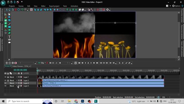 Multiple Video In VSDC Free Video Editor
