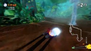 Crash Team Racing Nitro-Fueled - Prehistoric Playground - Time Trial - 2:33:65