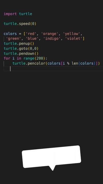 Polygon Graphics Design using Python turtle | #python #coding #pythonshorts #programming #viral