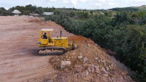 Строительство, очередной участок засыпка . масштабные работы