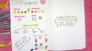 Как встречать Новый Год 2019! Новогодние идеи для Блокнота