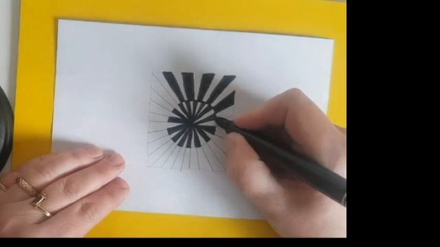 Рисуем иллюзия (65), легко и просто смотреть онлайн