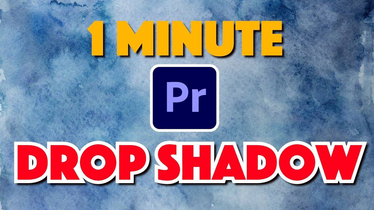 Как добавить тень к тексту в Premiere Pro смотреть онлайн