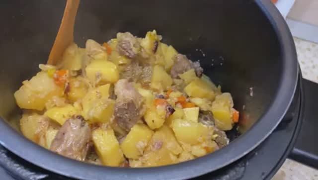 🍲ВСЕ СВОЕ ДОМАШНЕЕ ✅  ЖАРКОЕ  или как быстро приготовить ужин ✔️болтовлог на кухне ✔️