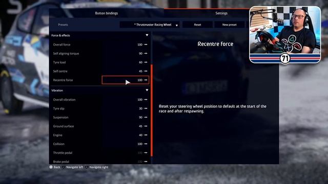 WRC 9 Force Feedback Settings - Thrustmaster T150 TMX T300 RS смотреть онлайн