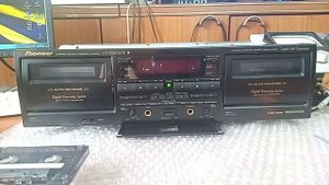 PIONEER CT-W806DR проверка после ремонта, настройки, профилактики.