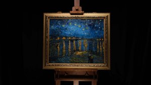 Винсент Ван Гог "Звёздная ночь над Роной"
