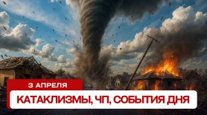 Катаклизмы сегодня 03.04.2025. Новости сегодня, ЧП, катаклизмы за день, события дня