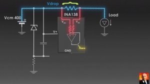 Как измерить ток в высоковольтной цепи Датчик тока на стороне высокого напряжения 400 В