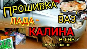 Отключаем катализатор на Лада Калина ВАЗ 1.6, 8 кл. Е-газ с ЭБУ М 7.4 11183-1411020-52. Ошибка 0422.