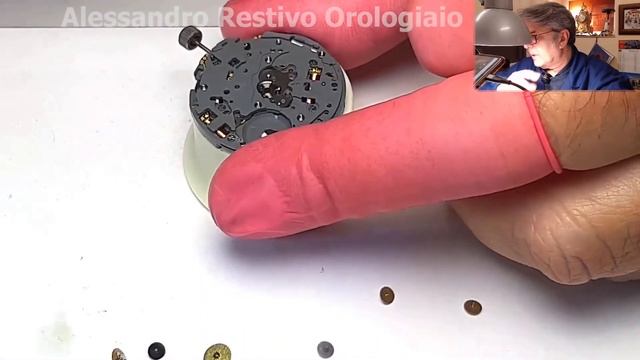 Live lab 21.03.2023 - Movimento al quarzo Miyota OS60 Alessandro Restivo orologiaio