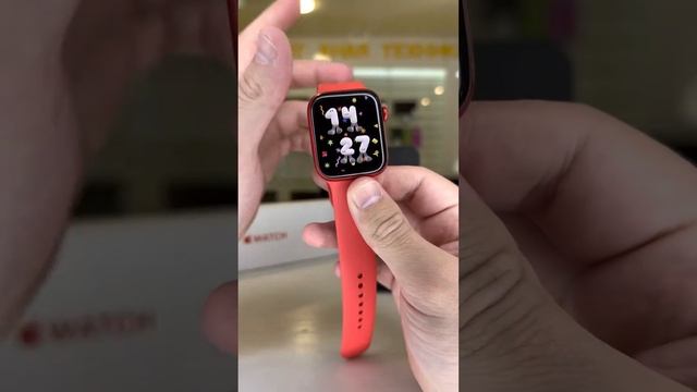Apple Watch 6 44mm Red смотреть онлайн
