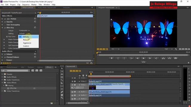 Remove green screen background || Adobe Premiere Pro/CS6 || Tutorial in Hindi смотреть онлайн