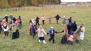 Мужской и женский Хороводы в родовом поселении Добрыня на венчании Алексея и Аллы
