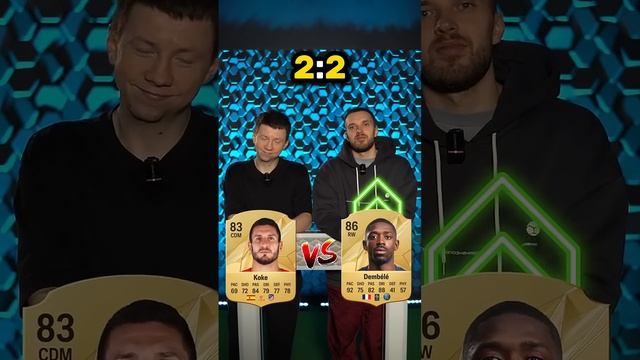 У кого выше РЕЙТИНГ? Сколько отгадаешь ТЫ?? #мяч #мячlab #футбол #fifa #eafc  @Vovanmyach 