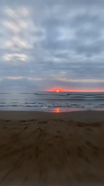 Восход солнца Дербент море