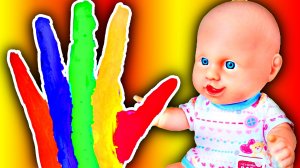 Куклы Пупсики Артёмка и Амелия Учим цвета Игрушки Обучающие и Развивающие видео для Детей