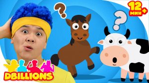 Звуки Животных и Чики, Ча-Ча, Бум-Бум!  + СБОРНИК D Billions Детские Песни