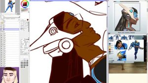 Pharah & Symmetra | Speedpaint (Overwatch)