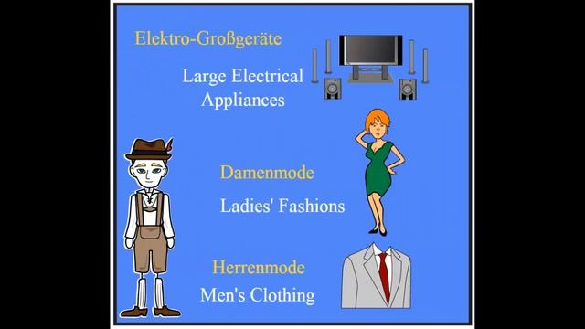 Learn German: Im Kaufhaus - At the department Store смотреть онлайн