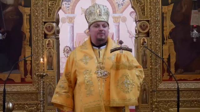 31.10.2021 Проповедь еп. Алексия на Литургии. Апостола и евангелиста Луки