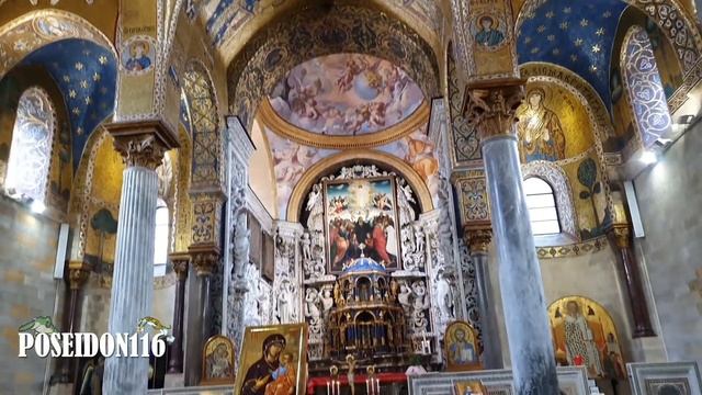 Chiesa della Martorana a Palermo смотреть онлайн