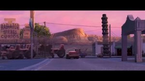 Заезд Дока Хадсона и разговор с Молнией Маккуином | Тачки (2006)