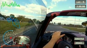 BMW z3 M Roadster. ЦТВС. МосАвтоСлалом.