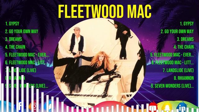 Fleetwood Mac ~ Anos 70's, 80's ~ Grandes Sucessos ~ Flashback Romantico Músicas