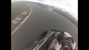 Daytona Sandown Park SODI Sprint Kart Race full (Race Winner GoPro) 14.3.20 (Wet)