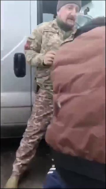 Украинский не доброволец.
