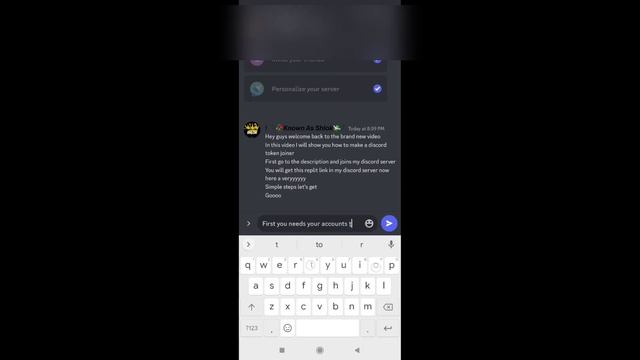 How to use token joiner | On Android Op Discord Token Joiner | repl.it | By CodeWithShlok [CWS]