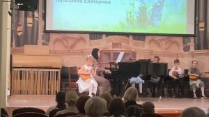 Тарабаева Катя, 8 лет. Во поле березонька стояла. Обработка Лаптева