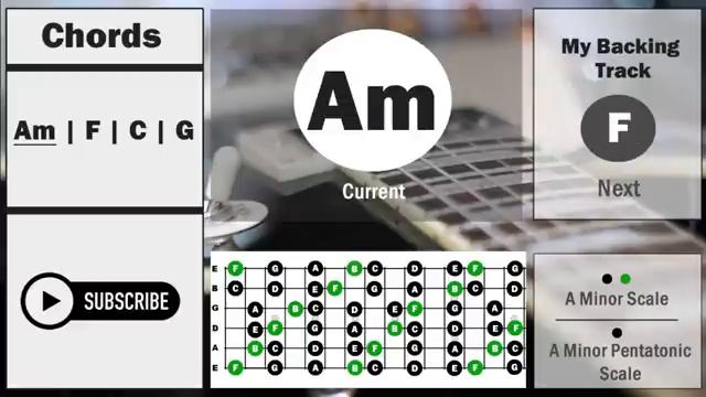 Бэкинг трек in Am (Pop Rock) смотреть онлайн