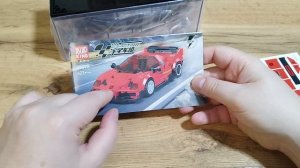 Обзор на конструктор Mould King 27078 Ferrari F4T LM, 424 деталей, серии Спид Чемпионс