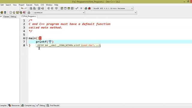 1. Introduction to Dev C++ IDE смотреть онлайн