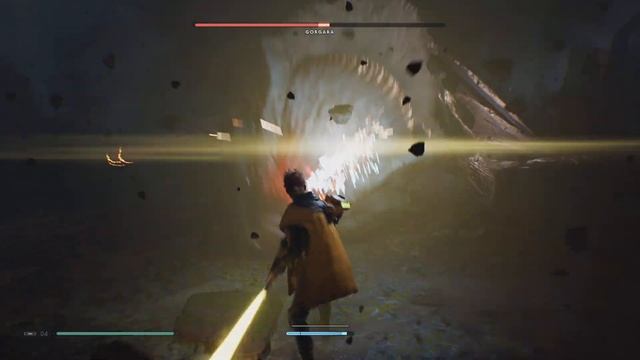 STAR WARS Jedi: Fallen Order (PS5) ─ Boss Fight Gorgara Part1 (Grand Master Mode) смотреть онлайн