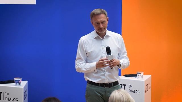 JETZT im Dialog: Christian Lindner zu Gast in Weimar