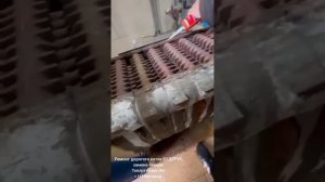 Ремонт дорого котла БУДЕРУС, замена секции